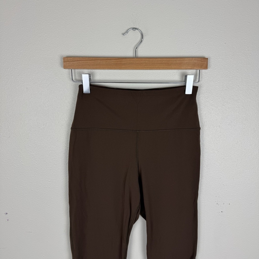 Tuckernuck Pants High Rise Compression Millie Yoga Size S Brown Flare Leggings - Picture 2 of 7